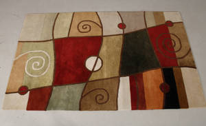 Matta handknuten 19200-tal