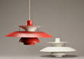 Poul Henningsen 1894-1967. To PH-5 pendler. 2