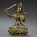 Boddhisattva figur af bronze, 1900-tallet