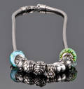 Pandora halskæde med charms