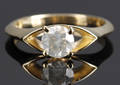 Diamant solitairering, ca. 0.75 ct