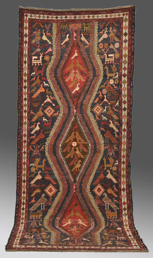 Persisk Harsinkelim, 272 x 116 cm