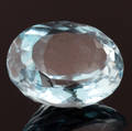 Uindfattet blå topas ca. 20.38 ct.