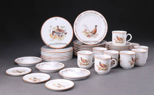 Mads Stage. Jagtstellet, porcelæn 35