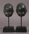 Børnemasker udført i bronze 2