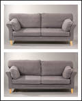 Moderne design. Par sofaer. 2