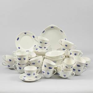 Kaffe  tegods, 30 del ca