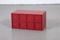 Montana. Skuffemodul i rødlakeret træ