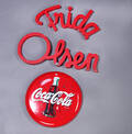 Skilte, Frida Olsen samt Coca Cola 3