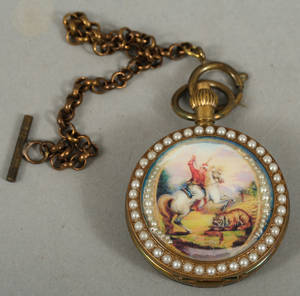 Vintage fickur i brons.