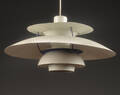Poul Henningsen. PH5 pendel, hvid 