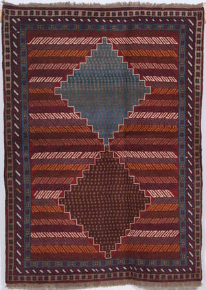 Persisk matta, Gochan, mått 169x123 cm.