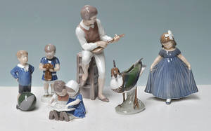 BG., Kgl. P. Samling figurer i porcelæn6