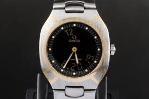 Omega Seamaster Polaris. Vintage herrearmbåndsur