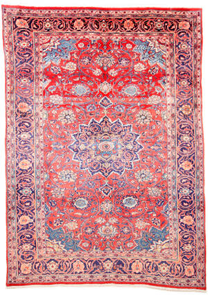 Persisk Golpayeh tæppe 320x212 cm.