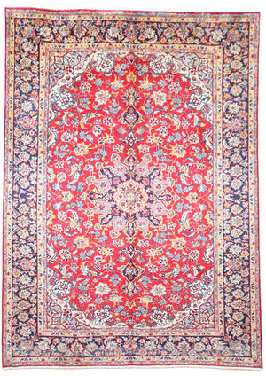 Persisk Najafabad tæppe 347x250 cm.