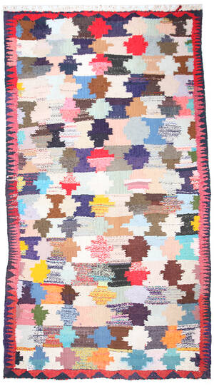 Persisk Kelim tæppe 270x145 cm.