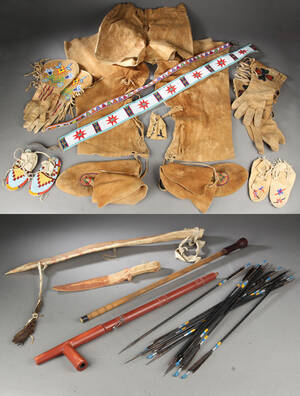 Indianertøj og -udstyr