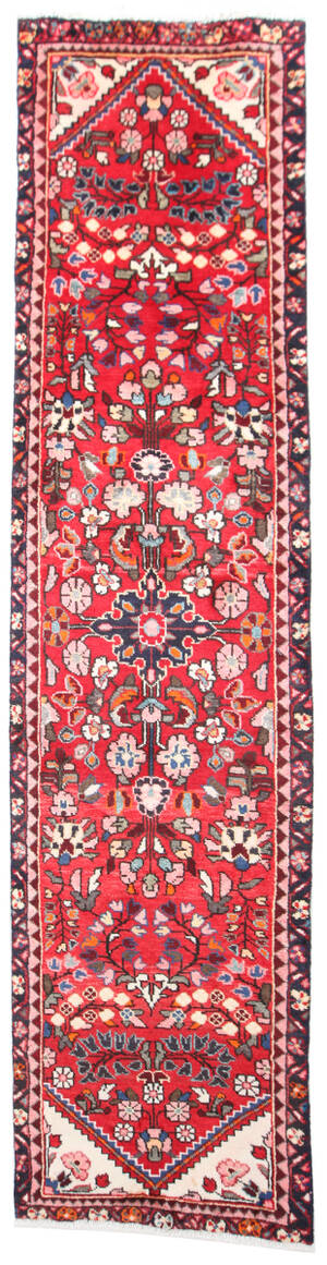 Persisk Hamadan tæppe 286x65 cm.