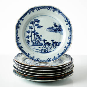 Tallrikar Kina 1700-tal