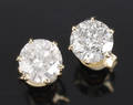 Diamant ørestikker, ca. 1.46 ct