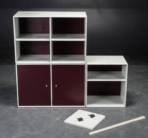 Peter J. Lassen. Tre grålakerede Montana moduler 3 Denne vare er sat til omsalg under nyt varenummer 4920417