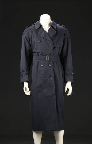 Burberry, herre trenchcoat. Str. ca. L