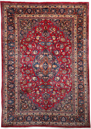 Persisk Mashad tæppe 295x190 cm.