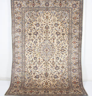 Persisk handknuten matta old Keshan mått 305x207 cm