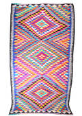 Persisk Kelim tæppe 400x190 cm.
