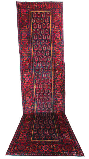 Persisk Borojerd tæppe 517x118 cm.