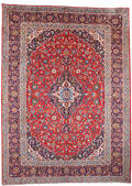 Persisk Kashan tæppe 380x276 cm.
