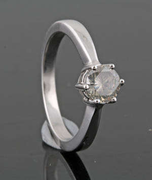 14K Diamond Solitaire ring approx. 0.70ct