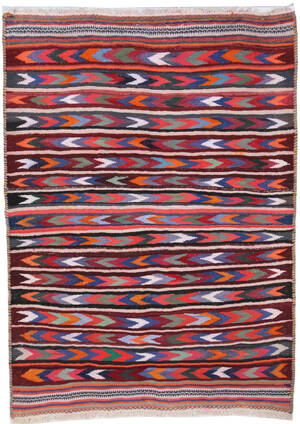 Persisk Kelim tæppe 217x153 cm. Denne vare er sat til omsalg under nyt varenummer 5053698