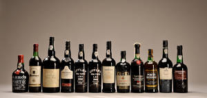 Samling af diverse portvine 12.