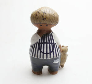 LISA LARSON. FIGURIN, keramik Malin Gustavsberg, 1900-tal.