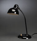 Christian Dell. Kaiser bordlampe. Model 6551 sortlakeret