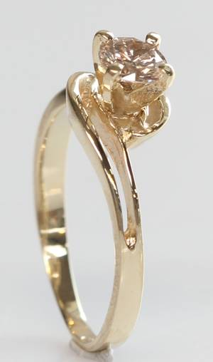Brillantring, 0.40 ct.