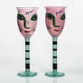 ULRICA HYDMAN-VALLIEN, 2 st pokalglas, Kosta Boda