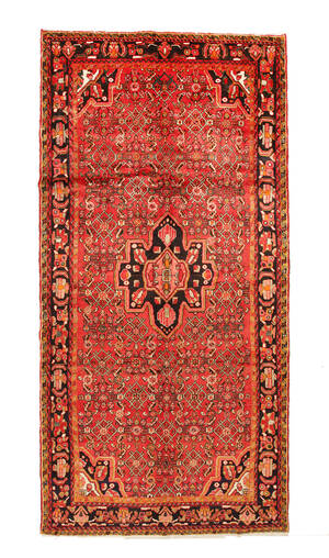 Persisk Hamadan tæppe, 325x158 cm.