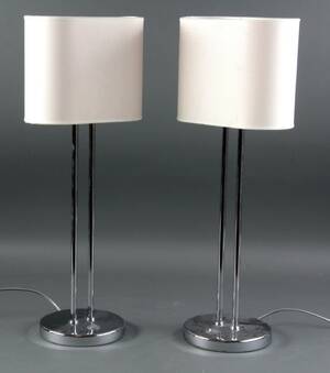BELID. Par bordlamper, forkromet stel 2 Denne vare er sat til omsalg under nyt varenummer 4925684