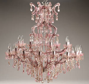 Lysekrone i Maria Theresa-form