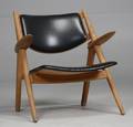 Hans J. Wegner 1914-2007. Savbukke hvilestol, model CH-28