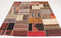 Persisk patchwork tæppe, 220x175 cm.  Denne vare er sat til omsalg under nyt varenummer 4335537