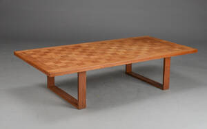Poul Cadovius. Sofabord af teaktræ