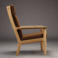 H. J. Wegner. Højrygget lænestol, model 65A Denne vare er sat til omsalg under nyt varenummer 4322889