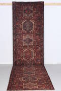 Persisk semiantik gallerimatta Karadja, mått 433x102 cm.