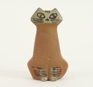 Figurin i stengods, Lisa Larson för Gustavsberg