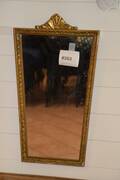 Förgylld spegel H 65 cm