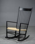 Hans J. Wegner, gyngestol, sortlakeret, model J16